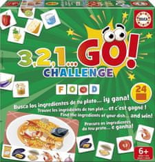 Educa  Stolní hra 3,2,1… GO! Challenge Potraviny