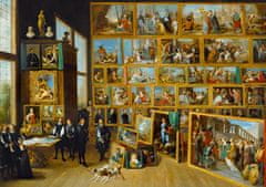 Blue Bird Puzzle David Teniers the Younger - The Art Collection of Archduke Leopold Wilhelm in Brussels, 1652 1000 dílků