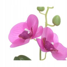 Kaemingk Umělá orchidej v květináči 25 cm