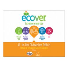 Ecover tablety do myčky 25ks All-In-One, 500g