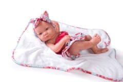 Antonio Juan Nica - realistická panenka miminko s celovinylovým tělem - 42 cm