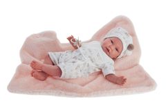 Antonio Juan Můj první Reborn Daniela - realistická panenka miminko s měkkým látkovým tělem - 45 cm