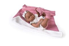 Antonio Juan Mulata - realistická panenka miminko s celovinylovým tělem - 42 cm