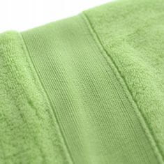 Domifito Sada 3 ručníků různých velikostí, zelené
