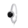 Okouzlující stříbrný prsten se zirkony RI054WBC (Obvod 58 mm)