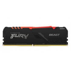 Kingston FURY Beast/DDR4/32GB/3600MHz/CL18/2x16GB/RGB/Black