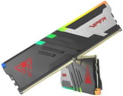 Patriot VIPER VENOM RGB 32GB DDR5 6000MHz / DIMM / CL40 / 1,1V / Kit 2x 16GB