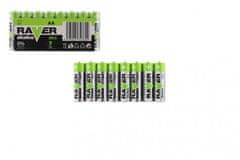 Raver Baterie LR6/AA 1,5 V alkaline ultra 8ks ve fólii