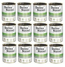 DOLINA NOTECI Premium Rich in Venison sada konzerv pro psy se zvěřinou 12x 800 g