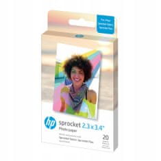 HP Kazety / Papír ZINK pro HP Sprocket SELECT / PLUS - 20 ks.