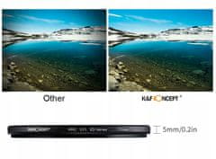 K&F Concept FILTR Polarizační CPL K&F HD MC SLIM C 37mm / KF01.1430