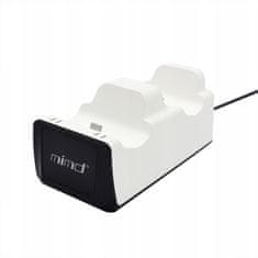 MIMD Dokovací stanice, nabíječka pro PAD Pads pro PlayStation 5 PS5 - bílá