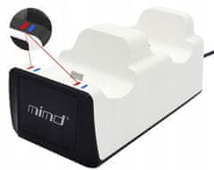 MIMD Dokovací stanice, nabíječka pro PAD Pads pro PlayStation 5 PS5 - bílá