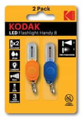 Kodak 2x Mini svítilna Key Ring Kodak LED Flashlight Handy 8