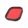 Podvodní filtr, Červené pro GoPro HERO 9 BLACK - Telesin GP-FLT-905