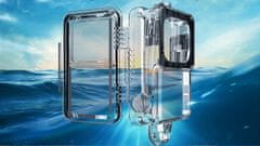 TELESIN Vodotěsné podvodní pouzdro pro DJI ACTION 2 COMBO / Telesin OA-WTP-002