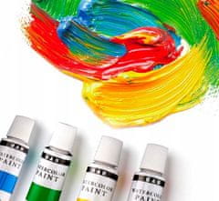 H&B Vodové barvy v tubách, Akvarely H&B / 24 barev