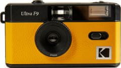 Kodak Fotoaparát Analogová KODAK ULTRA F9 film 35mm FLASH - žlutá