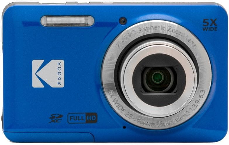 Levně Kodak Friendly Zoom FZ55, modrá