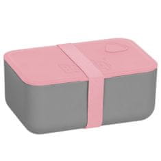 Paso Box na svačinu BeUniq pink/gray