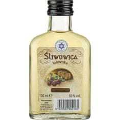 Mundivie Slivovice 0,1 l | Kosher Certificate Śliwowica Lelowska | 100 ml | 50 % alkoholu