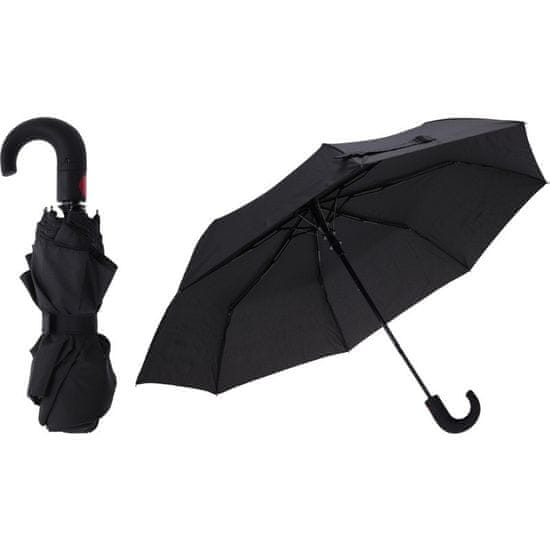 EXCELLENT Deštník skládací černá
