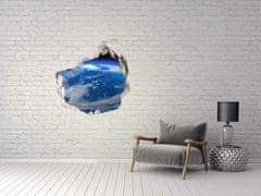 Wallmuralia Foto fotografie díra na zeď Země 75x75 cm