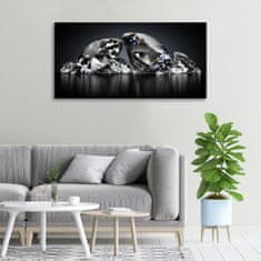 Wallmuralia Foto obraz canvas Diamanty 100x50 cm