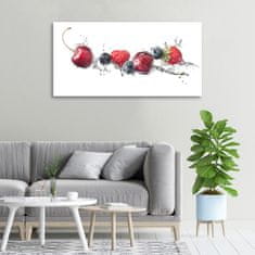 Wallmuralia Foto obraz canvas Lesní ovoce 100x50 cm