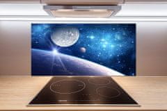 Wallmuralia Skleněný panel do kuchyně Měsíc 100x50 cm
