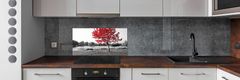 Wallmuralia Panel do kuchyně Červený strom 100x50 cm