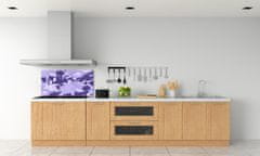Wallmuralia Panel do kuchyně Květinový vzor 100x50 cm