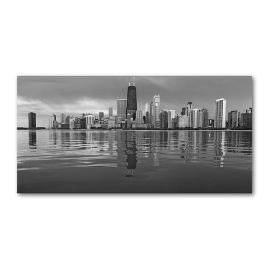 Wallmuralia Foto obraz sklo tvrzené Chicago 2 úchytky