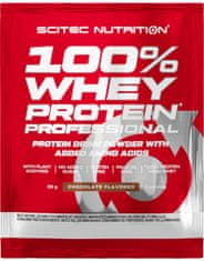 Scitec Nutrition 100% Whey Protein Professional 30 g, ledová káva
