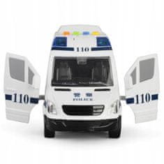 Luxma Auto policejní auto Policie otevírá dveře 1:16 WY590BP