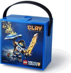 LEGO Box s rukojetí Nexo Knights - modrá
