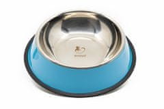 limaya Limaya nerezová miska pro psy a kočky s protiskluzovou gumou modrá 30 cm