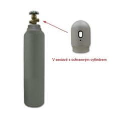 MDTools Plynová tlaková láhev mix CO2 18% + ARGON 82%, 8 litrů, 200 Bar, 1,9m3, plná, závit W21,8