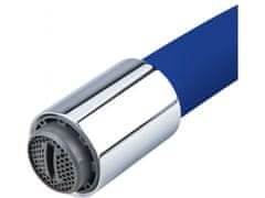 BALLETTO Baterie umyvadlová, stojánková s flexibilním ramínkem, 35mm, modrá