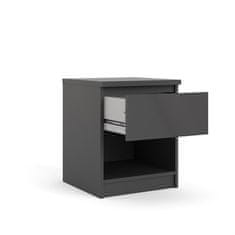 eoshop Noční stolek Simplicity 238 černý mat