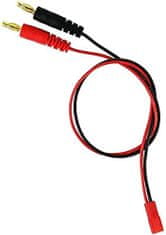YUNIQUE GREEN-CLEAN 1 kus 4,0 mm samec banánový konektor nabíjet vést k JST 20AWG měkký silikonový nabíjecí kabel drát 30cm 11,8 palcový lipo díly pro RC