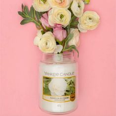 Yankee Candle vonná svíčka Classic ve skle velká Camellia Blossom 623 g