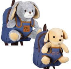 MONOPOL Batoh Plush Backpack Soft Toy Puppy