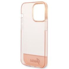 Guess GUHCP14XHGCOP hard silikonové pouzdro iPhone 14 PRO MAX 6.7" pink Translucent