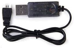 YUNIQUE GREEN-CLEAN 1 kus USB nabíjecí kabel černý Syma X5C Rc Kvadrokoptéra Náhradní díly