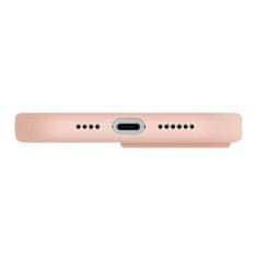 UNIQ UNIQ Lino Hue silikonový kryt s MagSafe na iPhone 14 Plus Růžová
