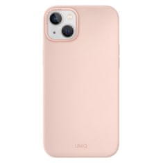 UNIQ UNIQ Lino Hue silikonový kryt s MagSafe na iPhone 14 Plus Růžová