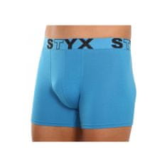 Styx 3PACK pánské boxerky long sportovní guma vícebarevné (U9696863) - velikost XL