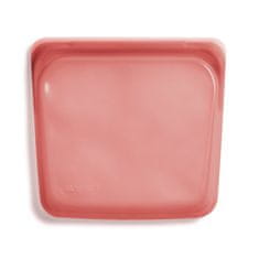 Stasher Sáček silikonový na potraviny Stasher - Sandwich, 450ml Barva: červená, Barva original: Rainbow Red, material 1: Platinový silikon