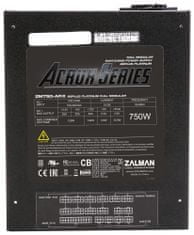 Zalman Zdroj ZM750-ARX 750W 80+ Platinum, aPFC, 13,5cm fan, modular